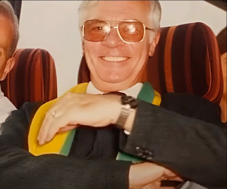 Keith Ash, David's dad, photographed around 1986